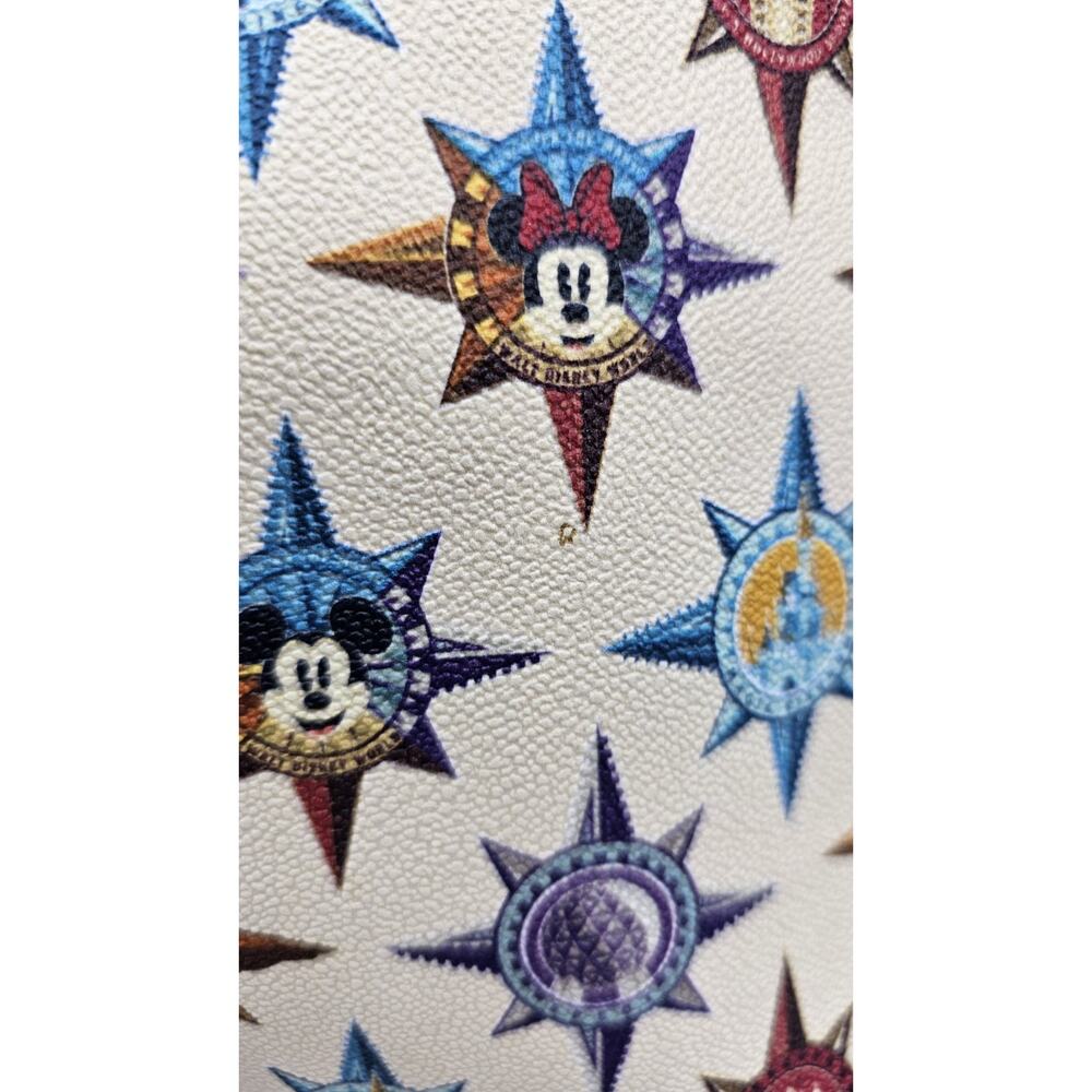 Dooney & Bourke Mickey Mouse Disneyland & World 2018 Passport Shoulder Bag/Purse - Picture 7 of 16
